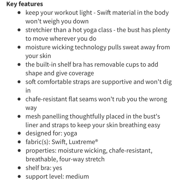 Lululemon Venus Tank - Picture 3 of 7